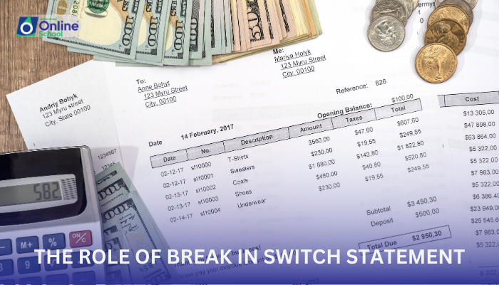 Lesson 06: The Role of Break in Switch Statement